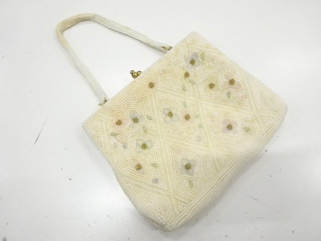 JAPANESE KIMONO / ANTIQUE HANDBAG / BEADS